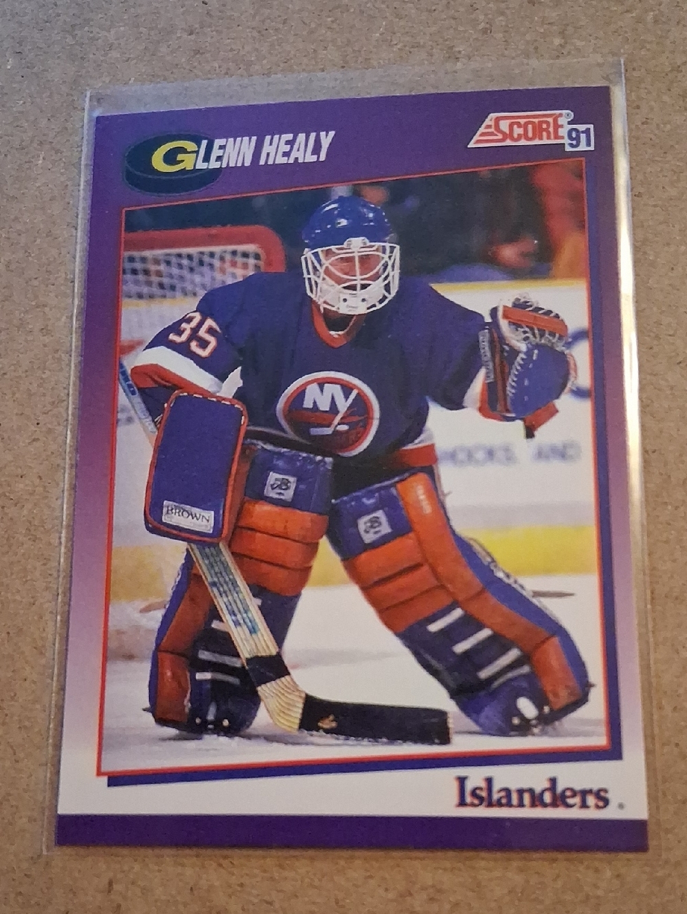 Glenn Healy NY Islanders/Leafs NHL Hockey Cards
